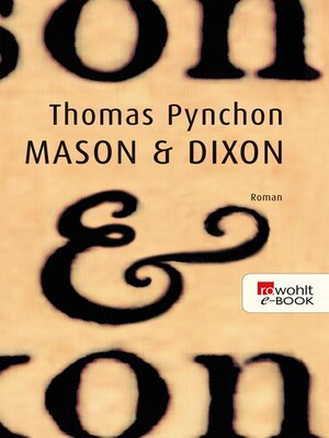 cover image of Mason & Dixon